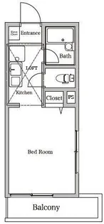 神奈川県横浜市南区三春台【アパート】の間取り