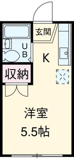 コーポレーション光陽【2階】の間取り