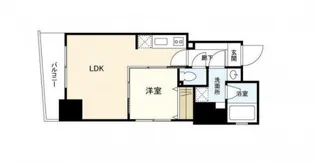 ミュプレ恵比寿【11階】の間取り