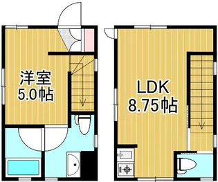 東京都足立区梅島3【一戸建】の間取り