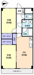 ネクサス村上【5階】の間取り