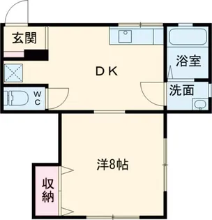バンブーハウス西小山【1階】の間取り