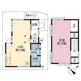 神奈川県横浜市港南区日野南3【一戸建】の間取り