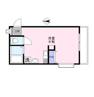 メゾン大岡山【2階】の間取り