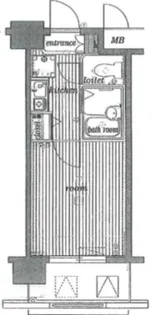 サンテミリオン品川戸越【2階】の間取り
