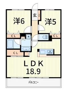 レーベンリヴァーレ リバー・スイート【13階】の間取り