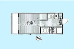 ランドフォレスト南林間1【1階】の間取り