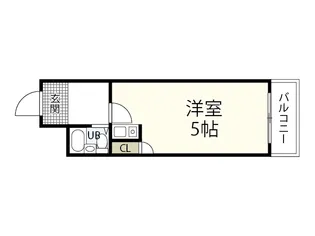 コート上東雲【5階】の間取り