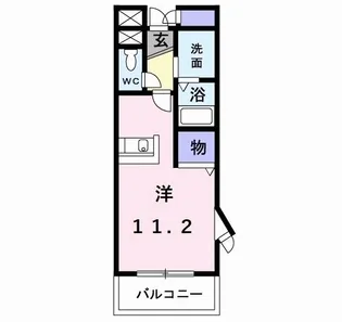 エントピアタウンころも【2階】の間取り