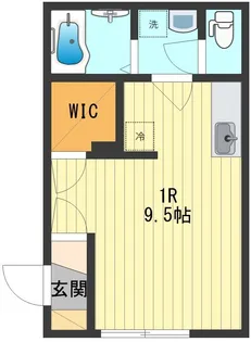アイメゾン【1階】の間取り