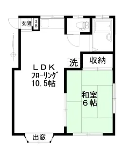 サンシティー【2階】の間取り