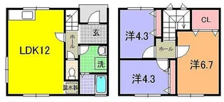 みちのくハイツの間取り