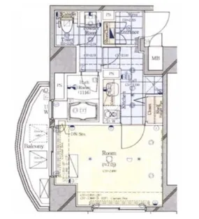 コンシェリア芝公園D’s【5階】の間取り
