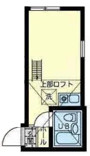 ユナイト桜本ヴィクトリーアルバート【2階】の間取り
