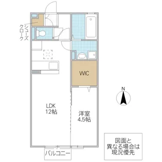 茨城県笠間市東平4【アパート】の間取り