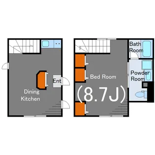 ゴールドシティ水道橋【4階】の間取り