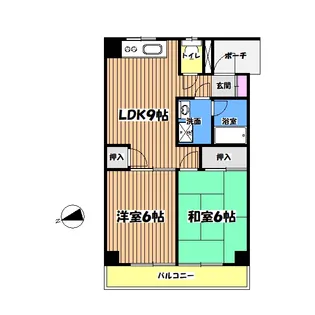 グレースマンション【1階】の間取り