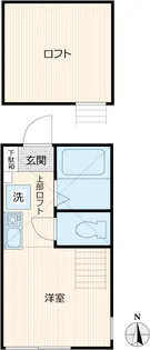 ヒルズ日吉B棟【1階】の間取り