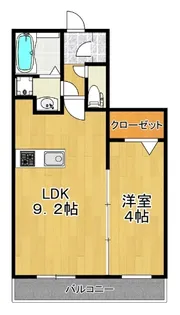 東京都練馬区小竹町1【マンション】の間取り