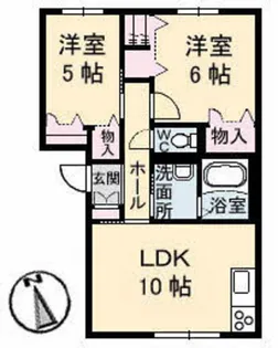 グランメール 21【1階】の間取り