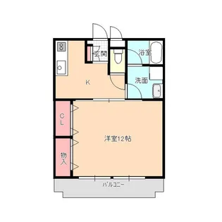 ヴィラ鈴木【2階】の間取り