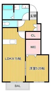 ドエル四季壱番館【1階】の間取り