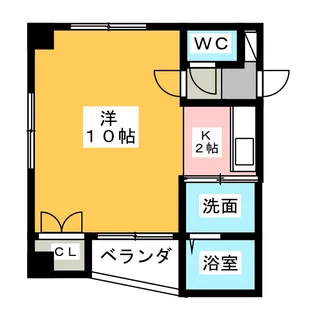 マーブルミニ【3階】の間取り
