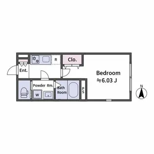 aLATO OyamaII【1階】の間取り