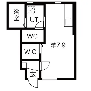 パルテール【1階】の間取り