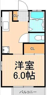 ステイツコイケ【2階】の間取り