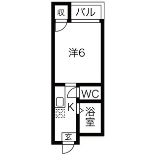 コアロード2000【2階】の間取り