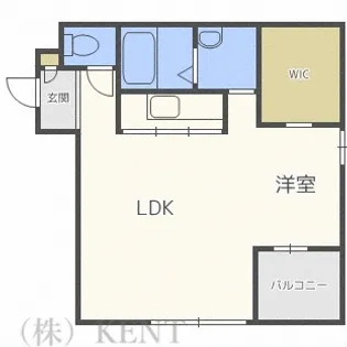 スカイパーク発寒南【1階】の間取り