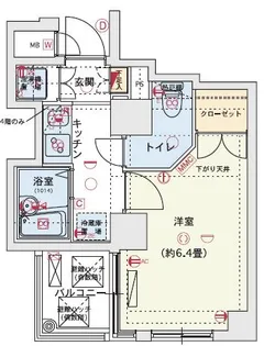 VIDA#033【2階】の間取り