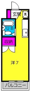 ANNIVERSARY竜洋【2階】の間取り