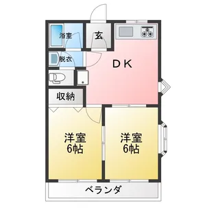博栄ビル【3階】の間取り