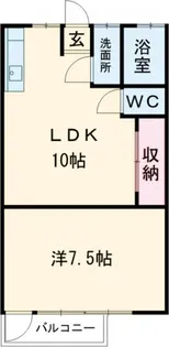 木村ビル【2階】の間取り