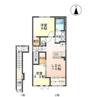 グレート【2階】の間取り