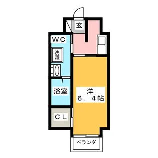 エスト日比野【5階】の間取り