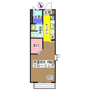 アルト緑町【2階】の間取り