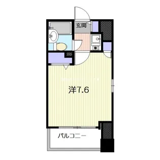 ナイスアーバン鶴見中央【5階】の間取り