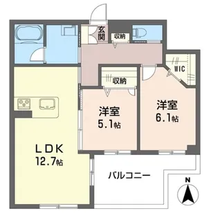 エール【2階】の間取り
