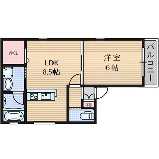 at ease site.1【2階】の間取り