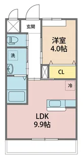 ラヴィングホーム【1階】の間取り