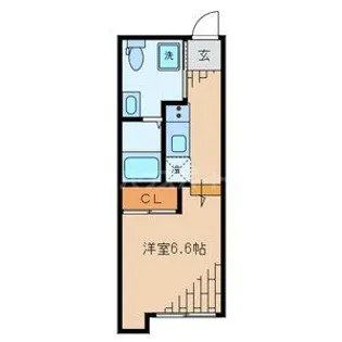 LAPiS本駒込【1階】の間取り