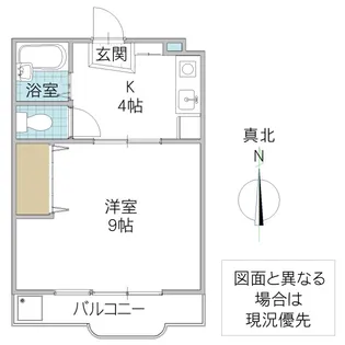 コーポ・ロゼ【1階】の間取り