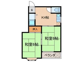 ロイヤル今川【3階】の間取り