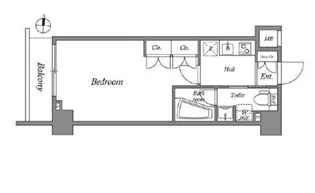 MFPRコート菊川【5階】の間取り