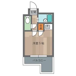 シャルマンフジ住吉壱番館【1階】の間取り