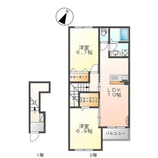 グラン サージュの間取り