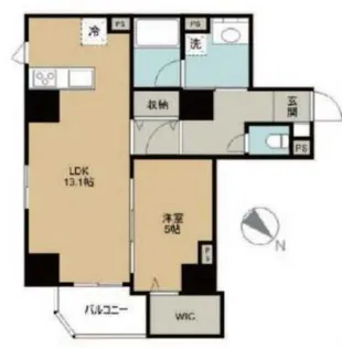 Axia Court早稲田【3階】の間取り